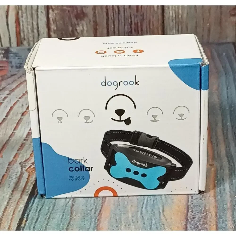 dogrook Rechargeable No‎ Shock Bark Collar with Vibration Modes